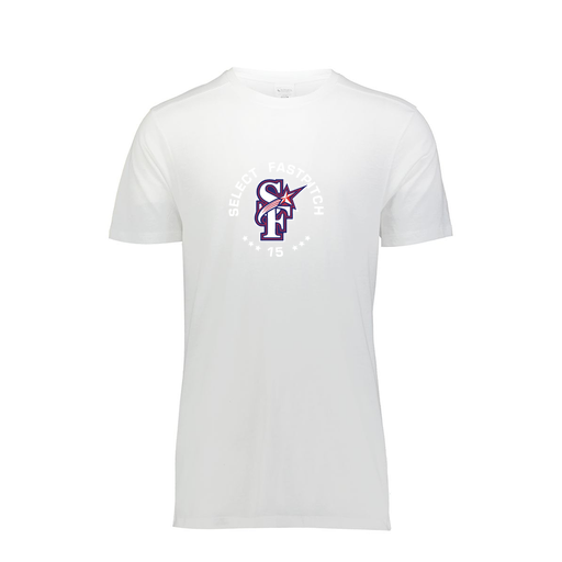 [FTSCUBWH-AS-LOGO2] Decker Men's Tri-Blend T-Shirt - Short Sleeve (Adult S, White, Logo 2)