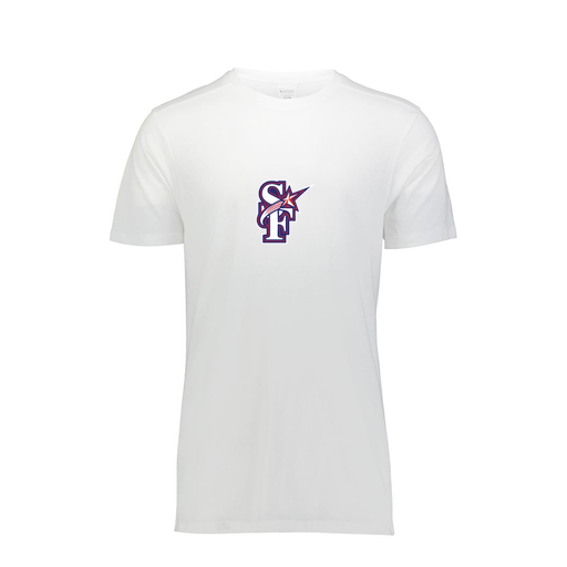 [FTSCUBWH-YS-LOGO1] Decker Youth Tri-Blend T-Shirt - Short Sleeve (Youth S, White, Logo 1)