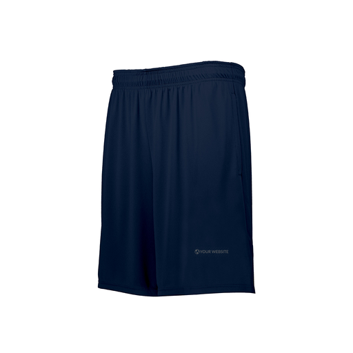 [229511.065.XS-LOGO3] Decker Men's Swift Short (Adult XS, Navy, Logo 3)